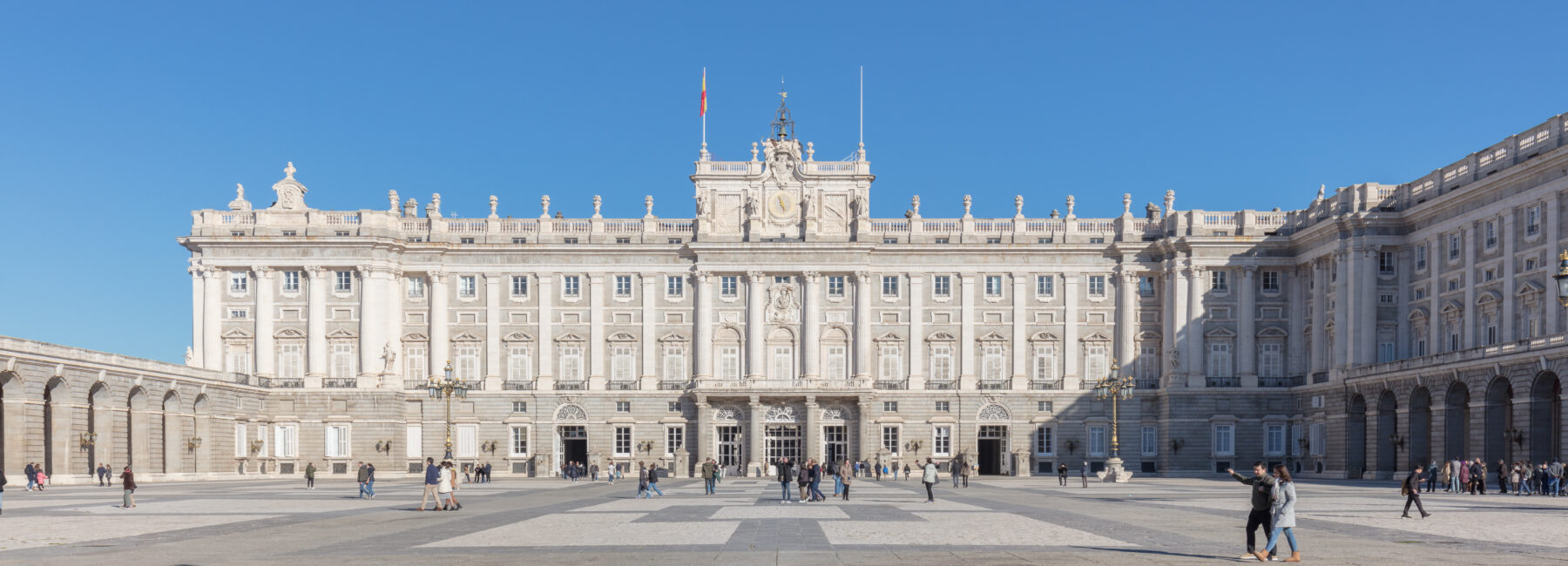 Fachada del Palacio Real de Madrid